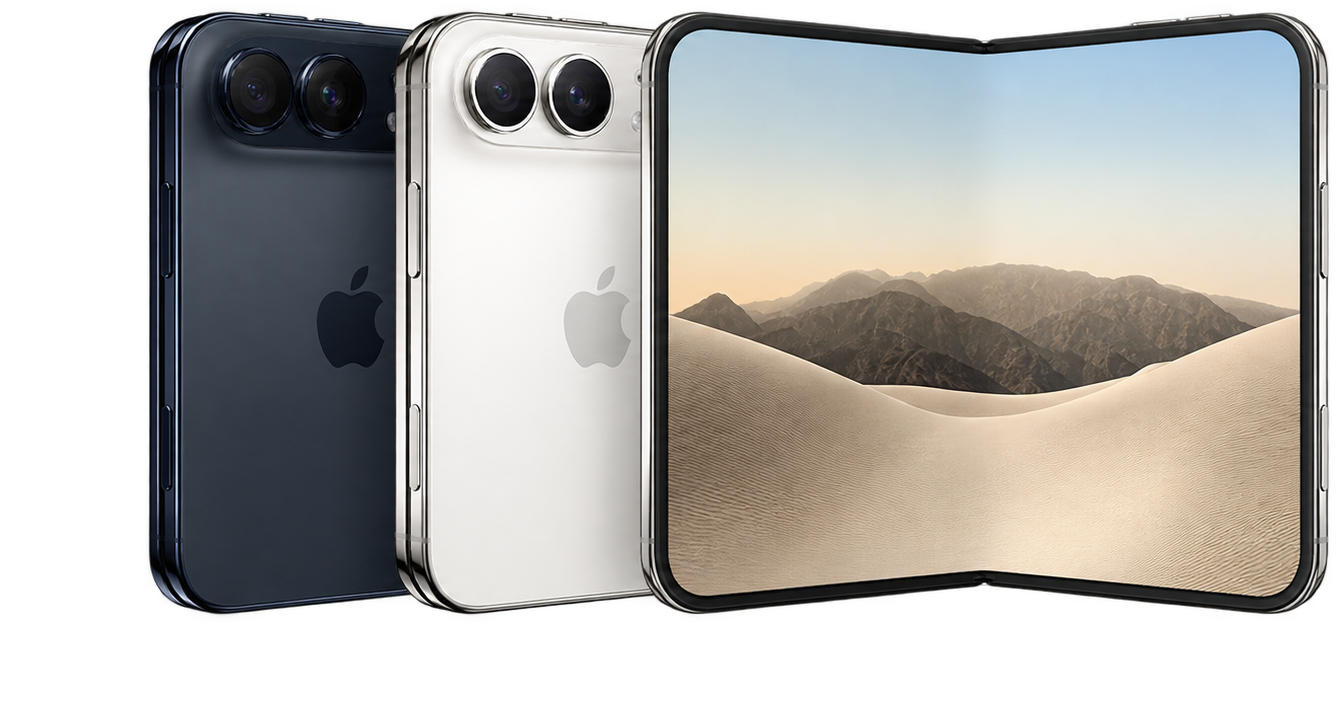 iPhone Duo shown unfolded
